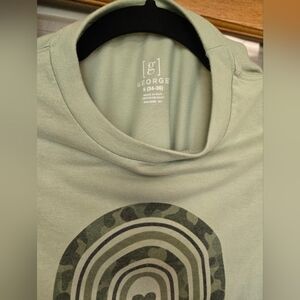 George Green "Boy Mama" Short Sleeve Tee Casual Crew Neck